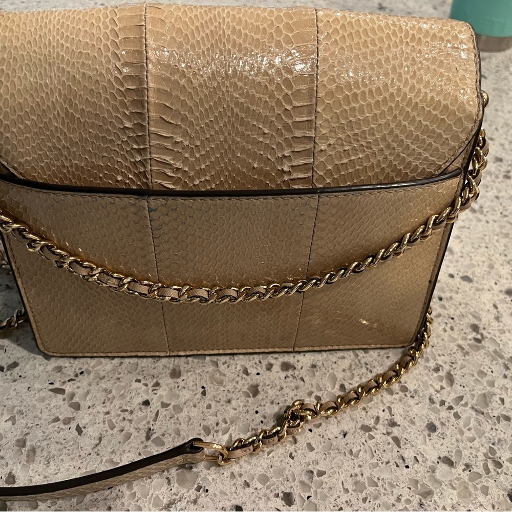 Tory Burch snakeskin purse - Picture 4 of 5